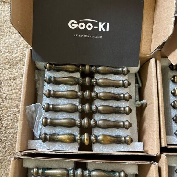 Art & Design Professional Hardware Cabinet Pulls 4 Boxes 24 Total - Picture 2 of 12